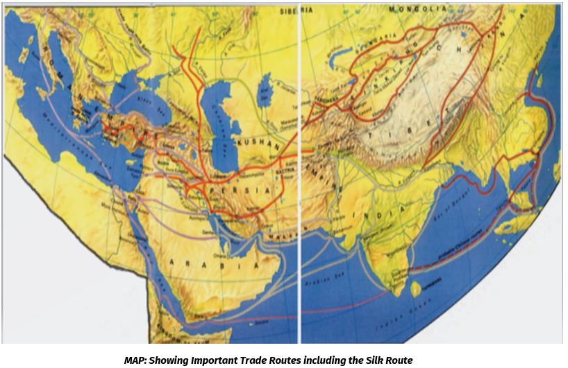 Explain The Importance Of Silk Route Class 10